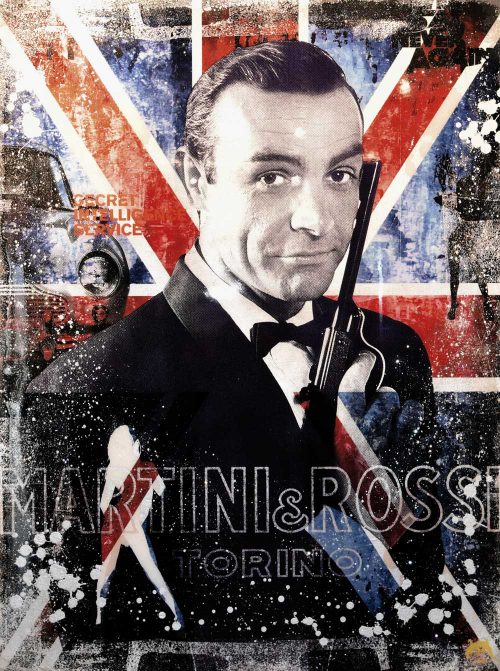 Devin Miles - Bond - German Pop Art - James Bond 007 - Kunst